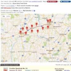 #20 Show Results Along a Travel Route