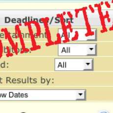 #6 Ability to Sort Search Results by Exhibitor Fee Amount