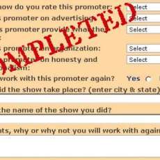 #8 Allow Festival Promoters to Respond to Show Ratings and Comments