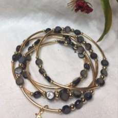 Gold & Gray Set of 5