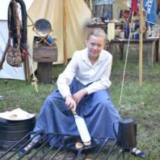 A Reenactor at the 2011 fair