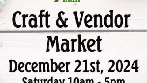 Hutchinson Mall Vendor and Craft Market - December