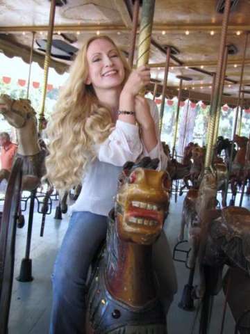 They said "No cameras on the Merry-Go-Round"...!