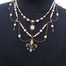 Fleur Di Lis and Mother of Pearl Classic
