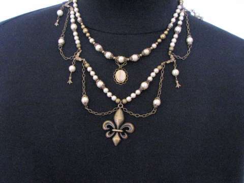 Fleur Di Lis and Mother of Pearl Classic