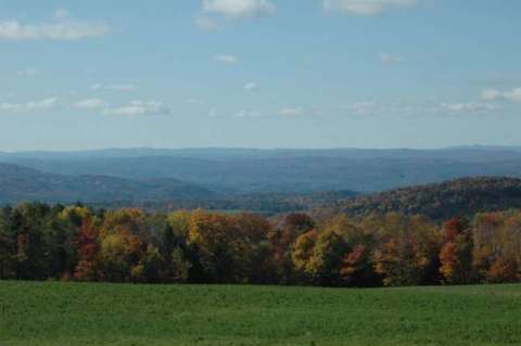 Fall in the hills of New Hampshire