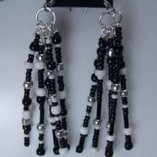 Seedbead Dangle Earrings