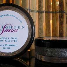 Black Diamond Body Glitter
