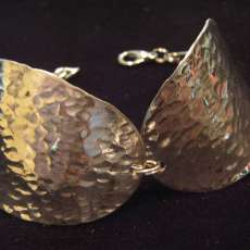 Hammered Spoon Bracelet