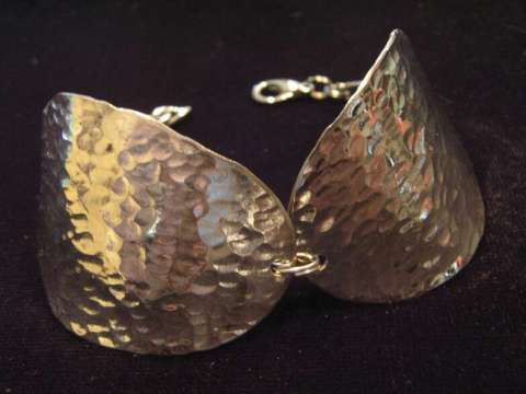 Hammered Spoon Bracelet