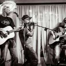 Eddie Paul, Chris Freight Train Floyd, and Sir Ben Williams of the Mighty Train Wrecks