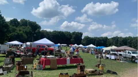 Pickers Market on the Prairie - August