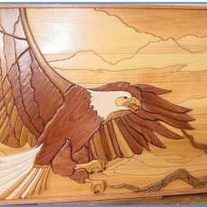 Intarsia Eagle