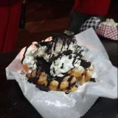 Oreo Cookie Blast Funnel Cake