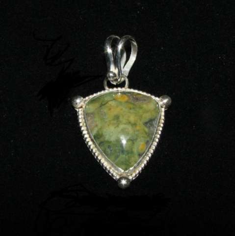 Rain Forest Jasper Pendant