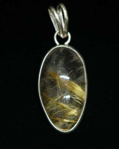 Rultilated Quartz Pendant