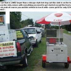 new hot dog carts--$2300.00 they are ready are you ?