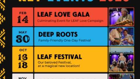 LEAF Deep Roots: Family Friendly One-Day Festival