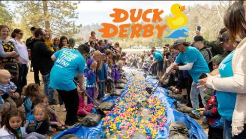 Lake Gregory Duck Derby & Free Egg Hunt