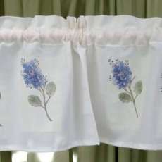 Periwinkle Delights Valance