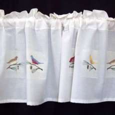 Backyard Birds Valance