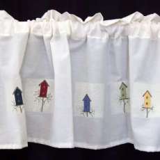 Birdhouse Valance