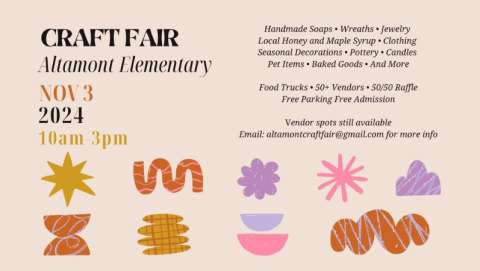 Altamont Elementary PTA Craft Fair