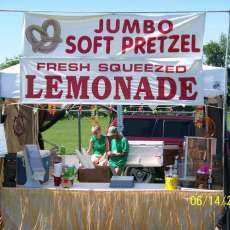 T&S concessions lemonade/pretzel tent
