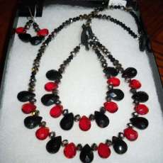 Black and Red "Night Out" set