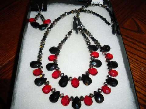 Black and Red "Night Out" set