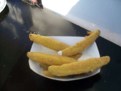 HOW ABOUT A GOOD OLE FRIED PICKLE