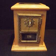 Post Office Box Coin Bank