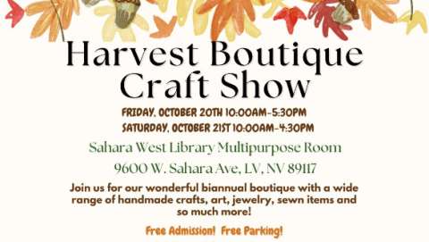 Harvest Boutique Craft Show