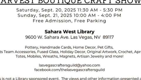 Harvest Boutique Craft Show
