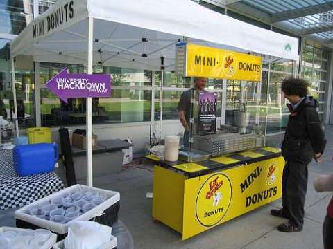Mini Donuts Stand