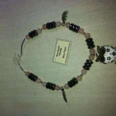 Rose Quartz and Hematite Necklace