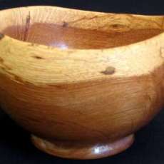 Natrual White oak bowl