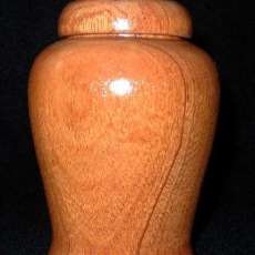 Mahogany Urn
