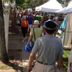 52nd Wickford Art Festival, Opening Morning