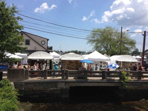 View of Wickford Art Festival