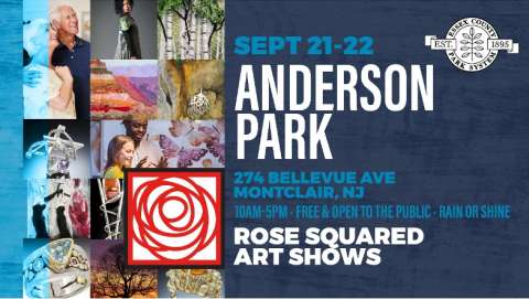 Fortieth Rose Squared Art Show at Anderson Park