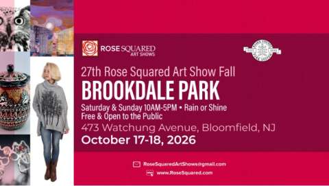 Rose Squared Art Show Fall Brookdale Park