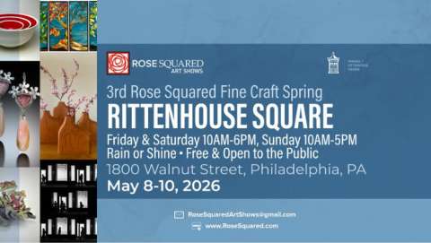 Rose Squared Fine Craft Spring Rittenhouse Square