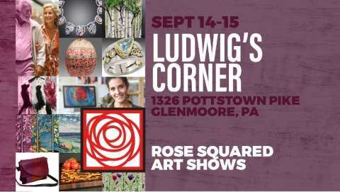 Rose Squared Art Show Ludwig's Corner