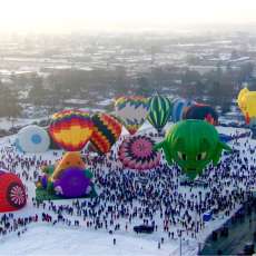 Hudson Hot Air Affair Balloon Launch