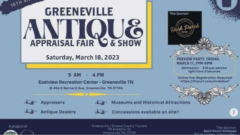 Greenville Antique Appraisal Fair & Show