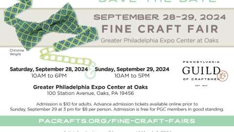 Pennsylvania Guild of Craftsmen Fine Craft Fair Oaks