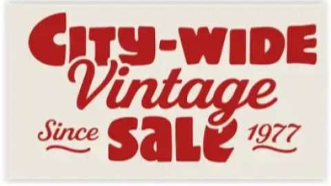 City-Wide Vintage Sale - April