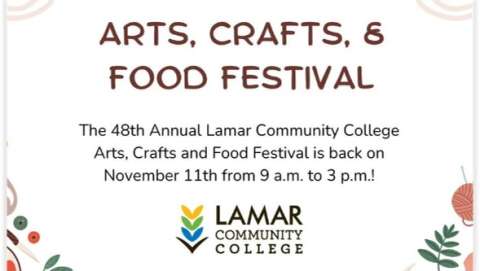 Lamar CC Arts, Crafts and Food Festival