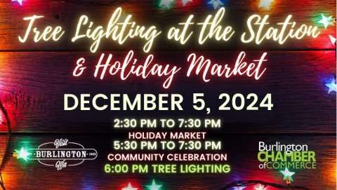 Tree Lighting & Holiday Market at the Station